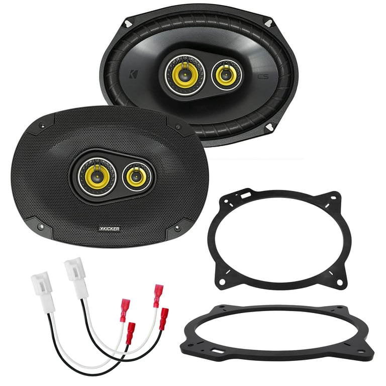 Kicker CS Series Rear Deck Factory Speaker Replacement Package Image 1