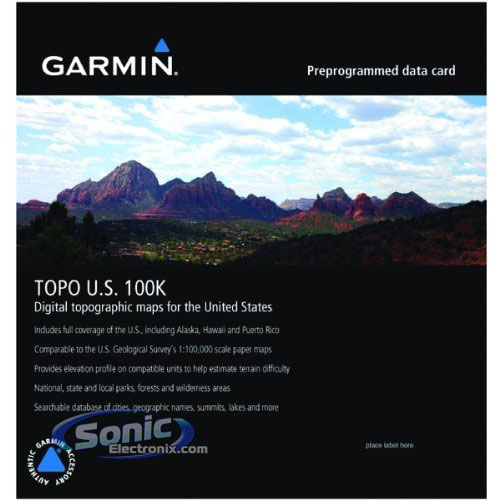 Garmin 010-C1042-00 TOPO U.S. 100K  Image 1
