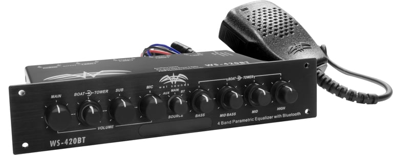 Wet Sounds WS-420 BT (Open Box, Great) Image 1
