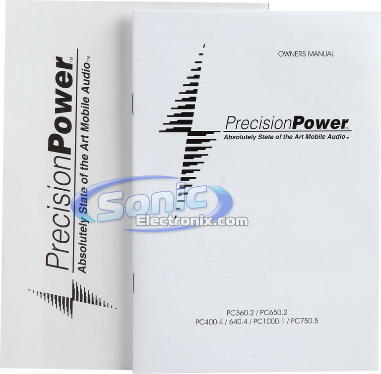 1300 W Complete Sony + Precision Power Bass Package Image 7