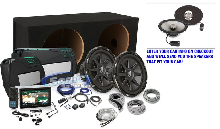 All-Inclusive GPS/DVD Navigation w/Kenwood, Infinity, Kicker and MTX Audio Image 1