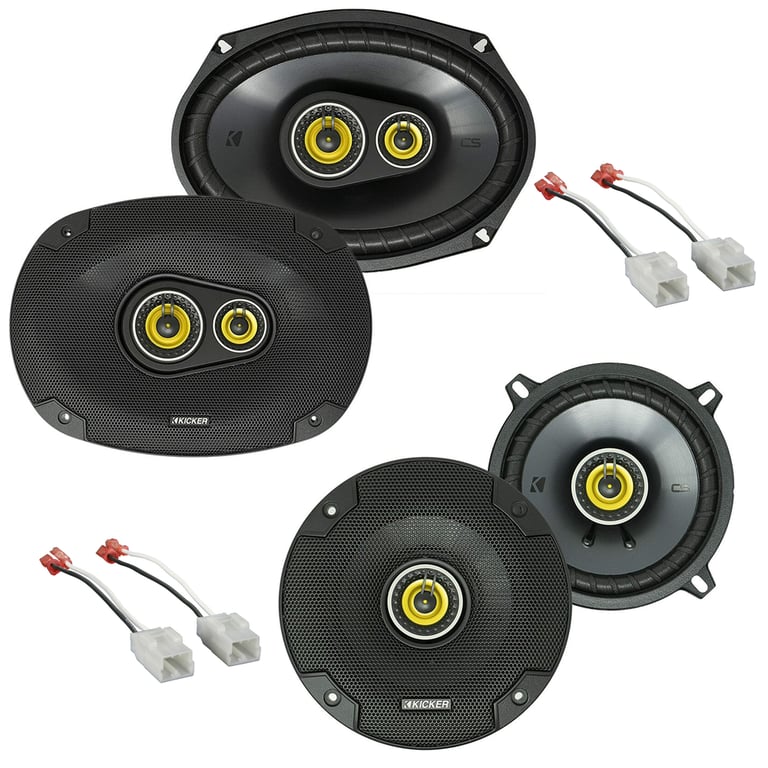 2002-2008 Dodge Ram Truck 1500 - Kicker Speaker Replacement Package Image 1