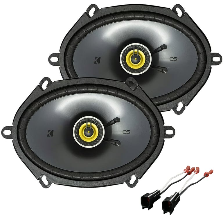 Kicker CS Series Front Door Factory Speaker Replacement Package Image 1