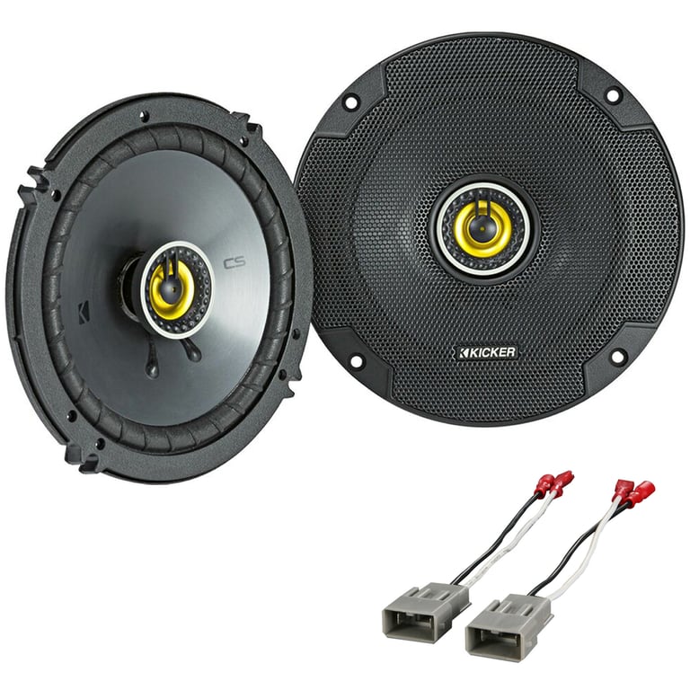 Kicker CS Series Front Door Speaker Replacement Package Image 1