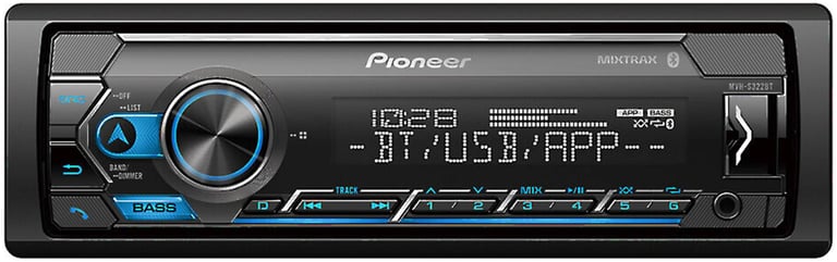 1998-2011 Ford Ranger Single DIN Bluetooth Car Stereo Upgrade | Pioneer Image 7