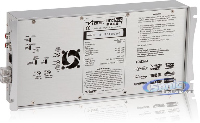 VIBE Audio LiteBox Bass 1 Image 13