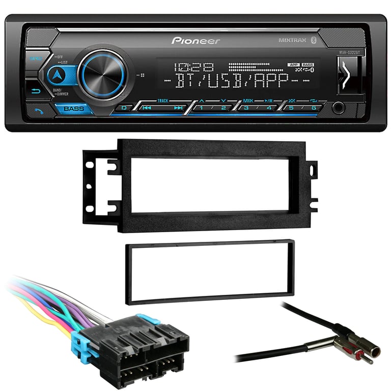 1993-1996 Chevy Camaro Single DIN Bluetooth Car Stereo Upgrade | Pioneer Image 1