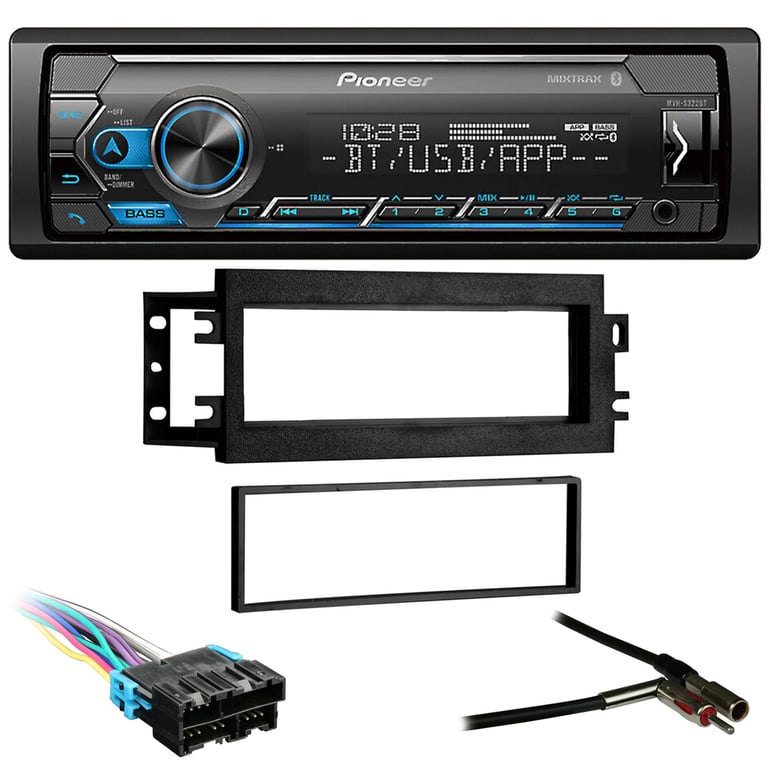 1993-1996 Chevy Camaro Single DIN CD/Bluetooth Car Stereo Upgrade | Pioneer Image 1