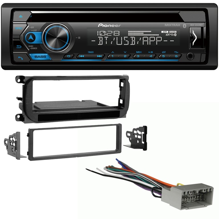 2002-2005 Dodge RAM1500 Single DIN CD/Bluetooth Car Stereo Upgrade | Pioneer Image 1