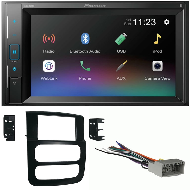 2002-2005 Dodge RAM1500 6.2" Touchscreen Bluetooth Car Stereo Upgrade | Pioneer Image 1