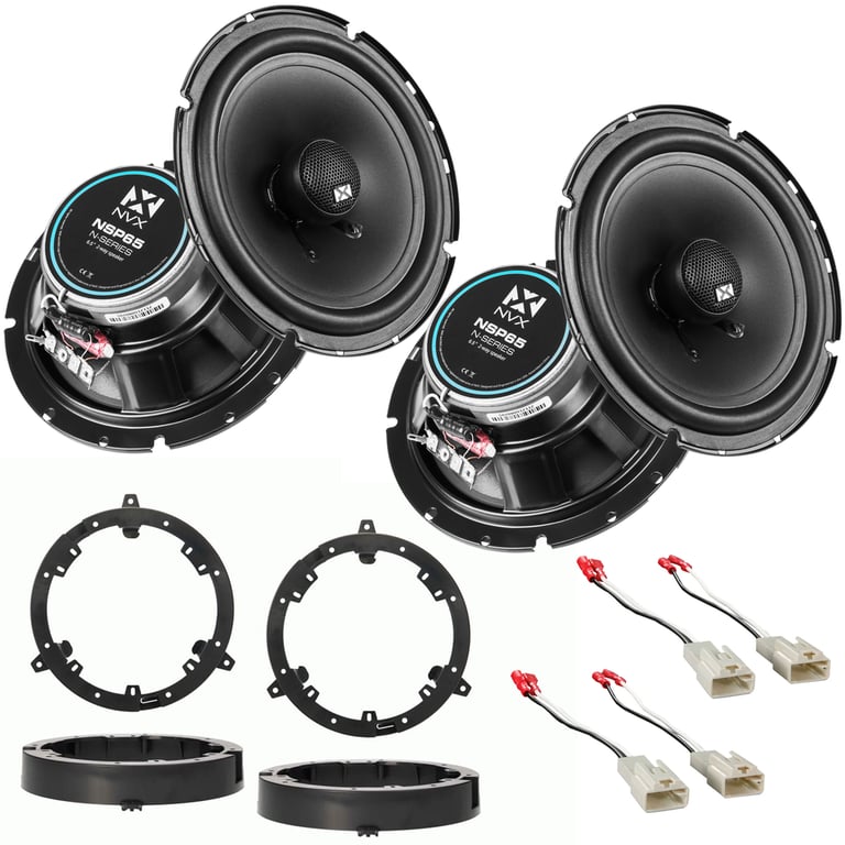 NVX Complete N-Series Speaker Upgrade Kit for 2014-2019 Mitsubishi Outlander Image 1