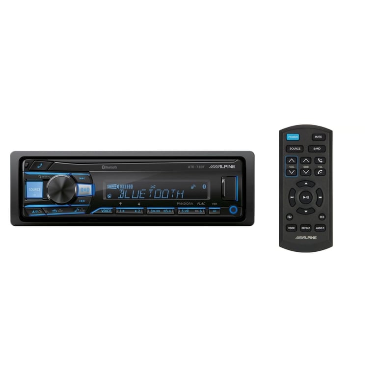 Alpine UTE-73BT with RUE-4360 Remote Image 1