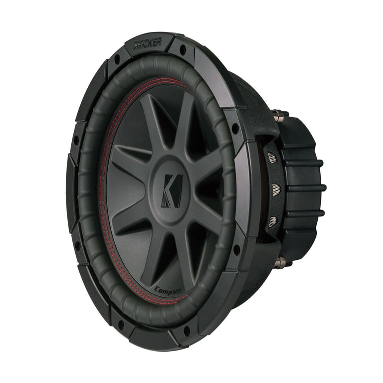 (2) Kicker 43CVR122 12" 1600W Subwoofers + Mono Amplifier+ Free Amp Kit Image 2