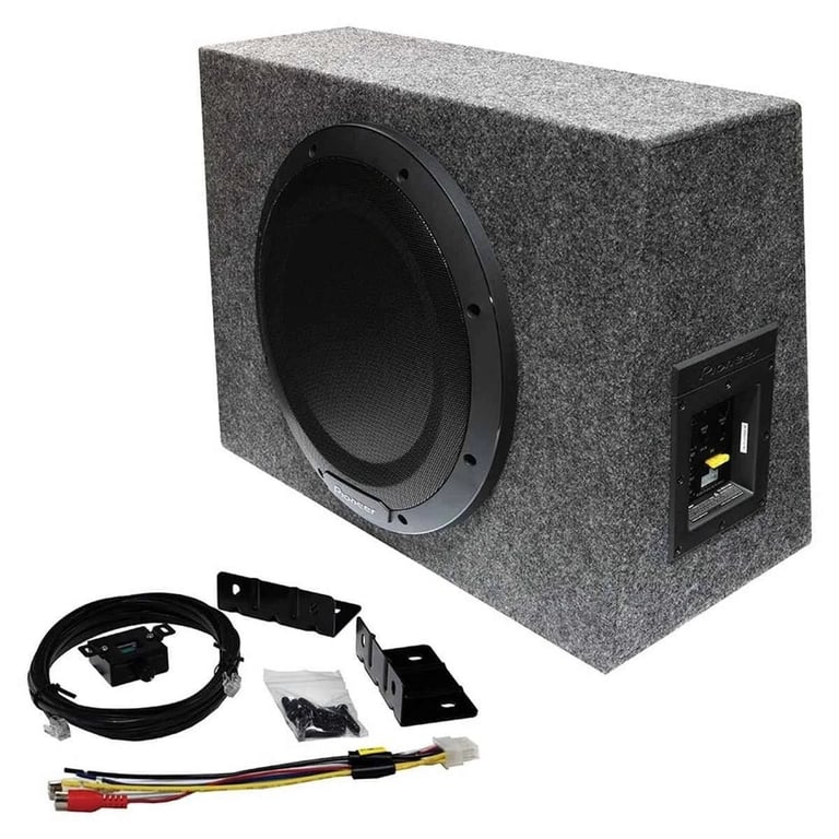Pioneer TS-WX1010A with Amp Wiring Kit Image 4