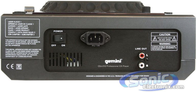 Gemini CDJ-210 Image 3