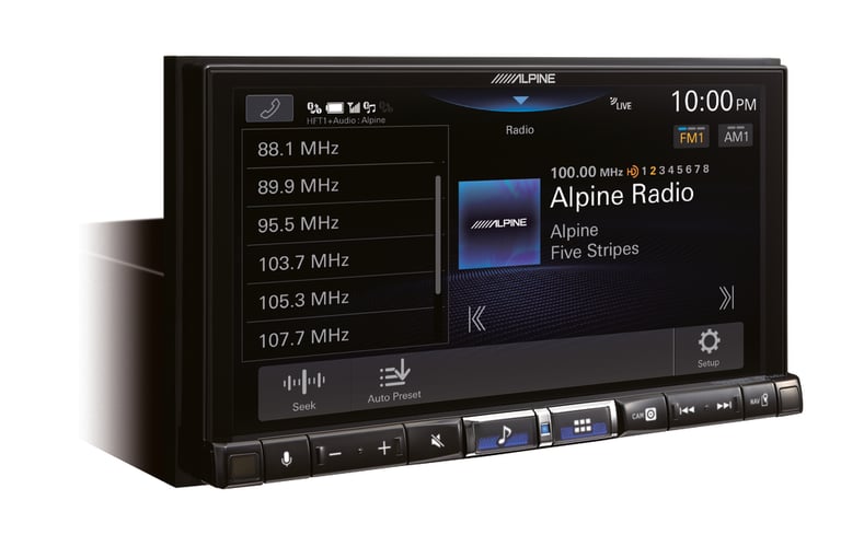 Alpine iLX-507 with License Plate Camera Image 8