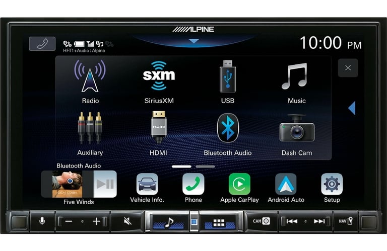 Alpine iLX-507 with License Plate Camera Image 5