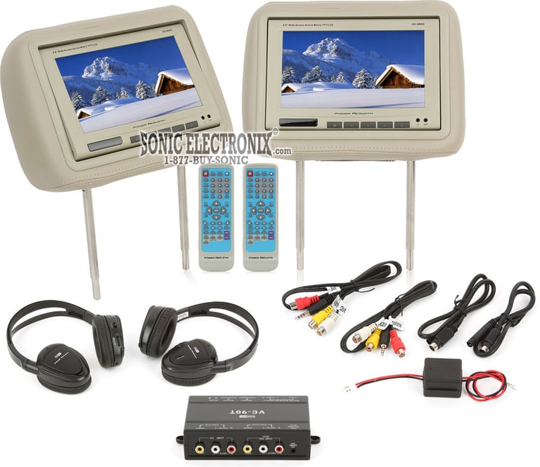 Power Acoustik HD-88BG (Beige) Image 1