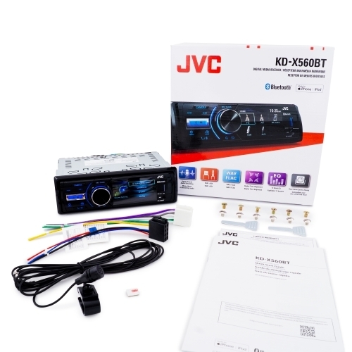 JVC KD-X560BT with License Plate Camera Image 6