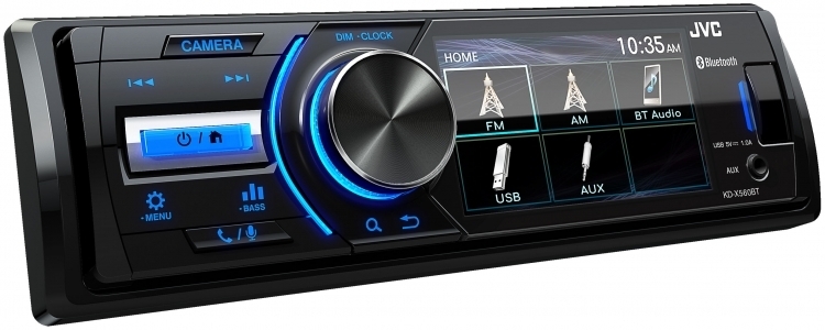 JVC KD-X560BT with License Plate Camera Image 3