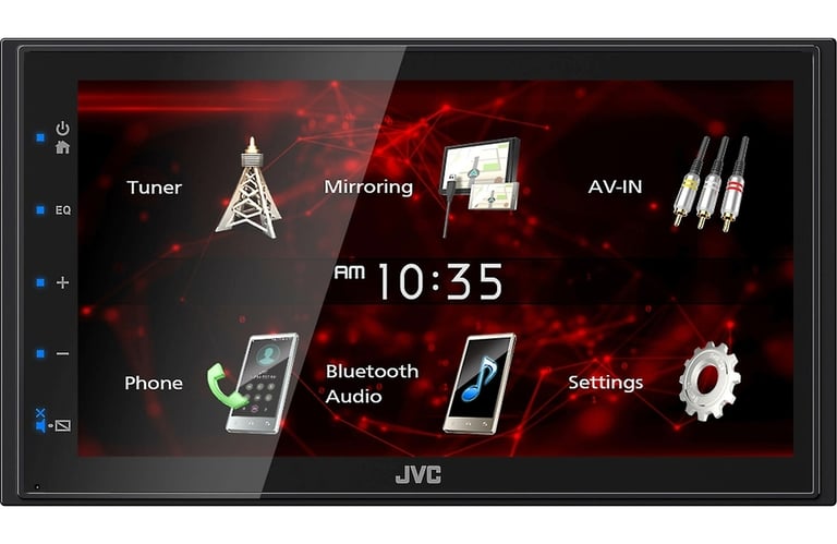 JVC KW-M180BT with License Plate Camera Image 2