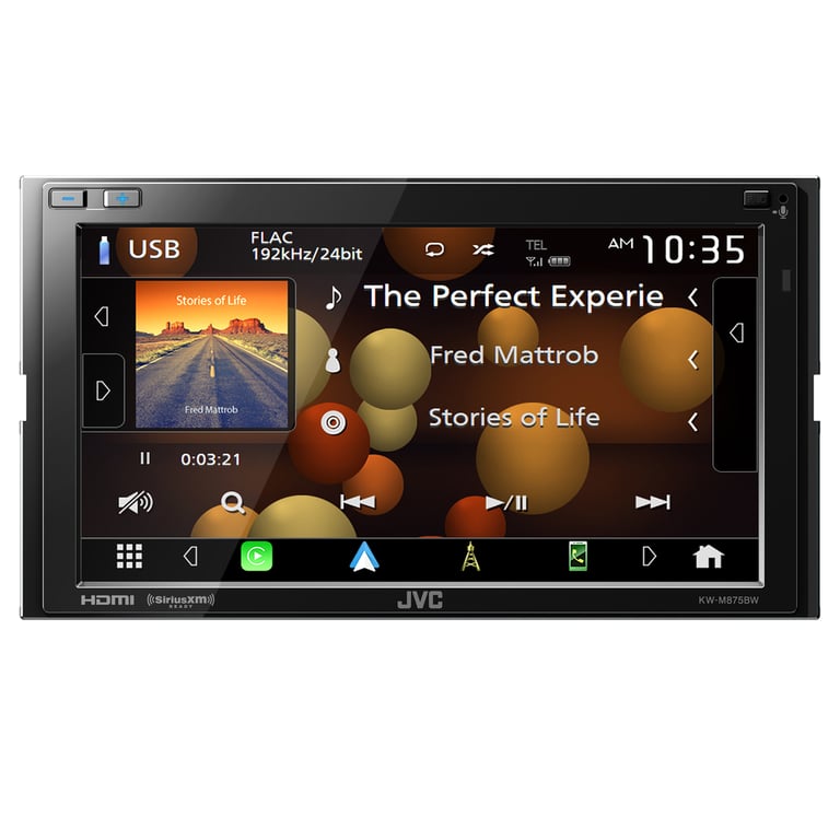 JVC KW-M875BW with License Plate Camera Image 6