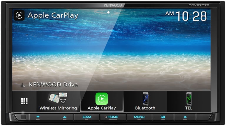 Kenwood DDX9707S with License Plate Camera Image 2