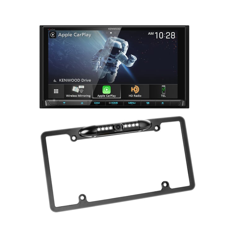 Kenwood eXcelon DDX9907XR with License Plate Camera Image 1