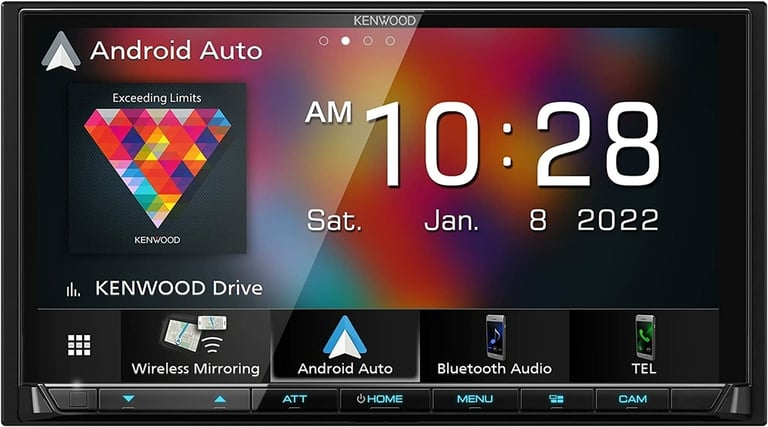Kenwood DMX9708S with License Plate Camera Image 5