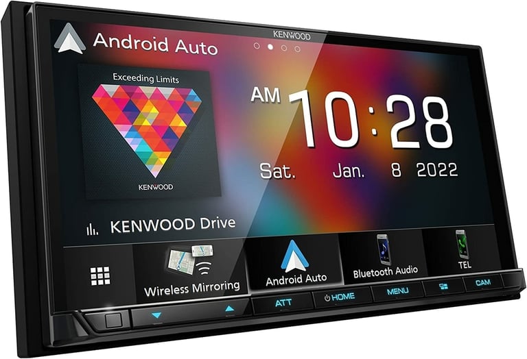 Kenwood DMX9708S with License Plate Camera Image 3