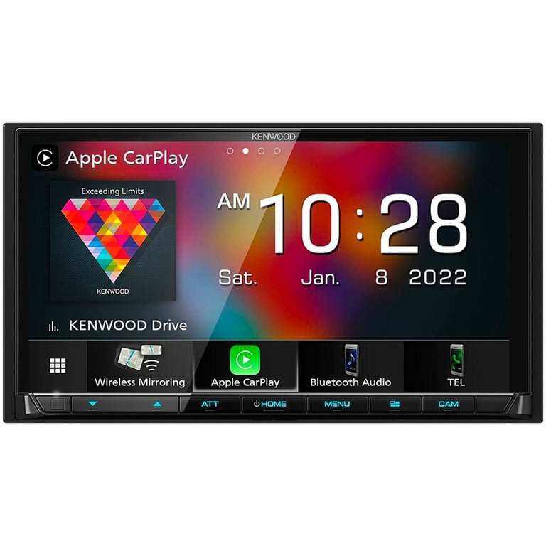 Kenwood DMX9708S with License Plate Camera Image 2