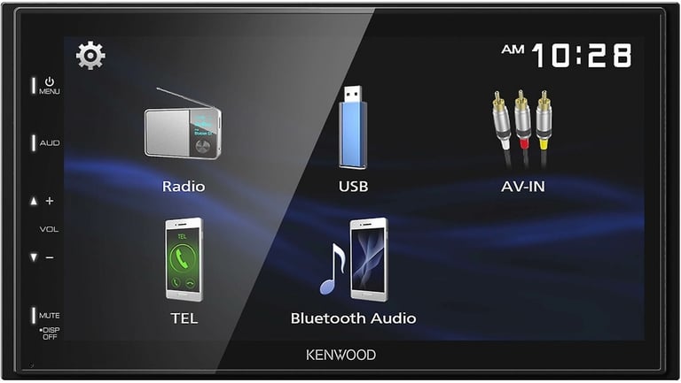 Kenwood DMX129BT with License Plate Camera Image 2