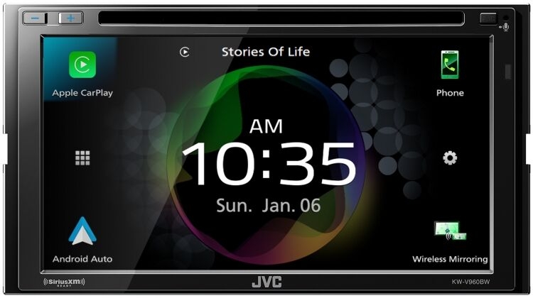 JVC KW-V960BW with SiriusXM SXV300v1 Image 4