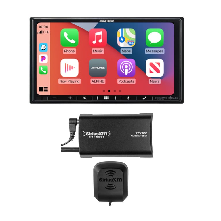 Alpine iLX-407 with SiriusXM SXV300v1 Image 1