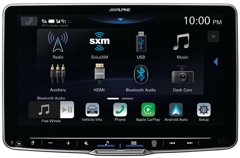 Alpine Halo9 iLX-F509 with SiriusXM SXV300v1 Image 8