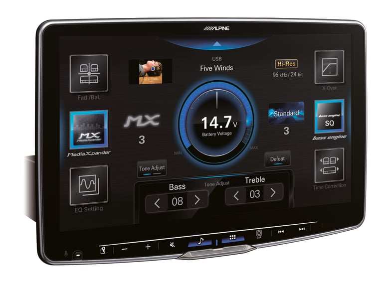 Alpine Halo11 iLX-F511 with SiriusXM SXV300v1 Image 5
