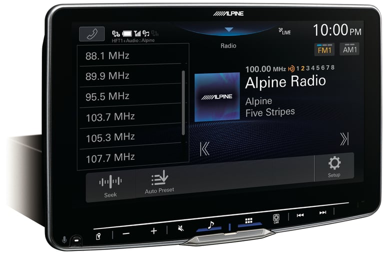Alpine Halo9 iLX-F509 with SiriusXM SXV300v1 Image 5