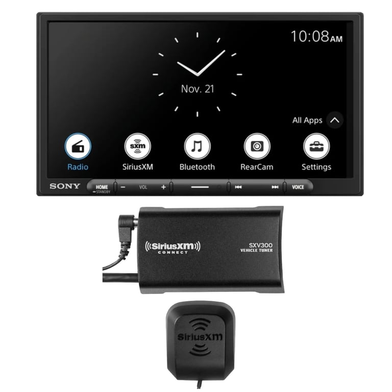 Sony XAV-AX3700 with SiriusXM SXV300v1 Image 1