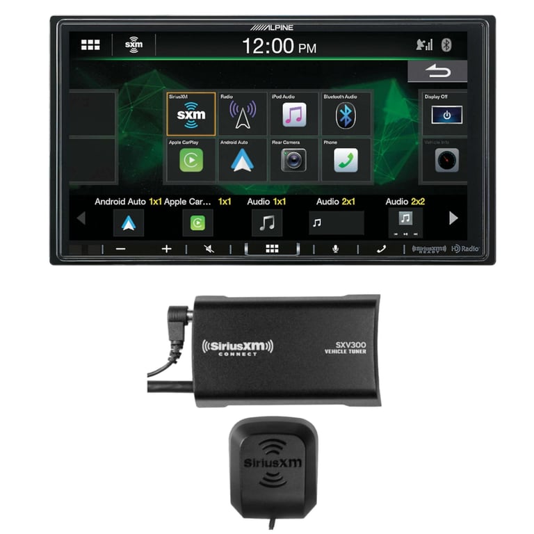 Alpine i407-WRA-JK with SiriusXM SXV300v1 Image 1