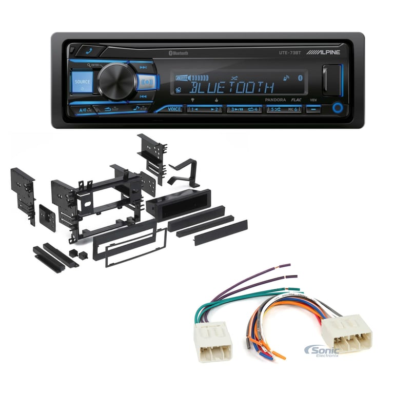 1990-1997 Mazda Miata Single DIN Bluetooth Front SD/USB/AUX Car Stereo Upgrade Image 1