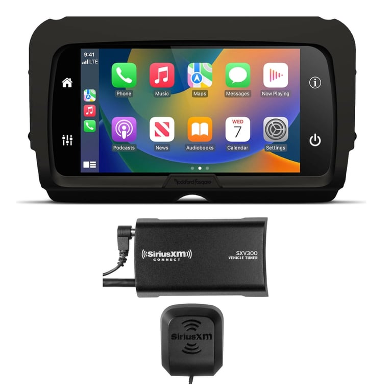 Rockford Fosgate PMX-HD14 with SiriusXM SXV300v1 Image 1