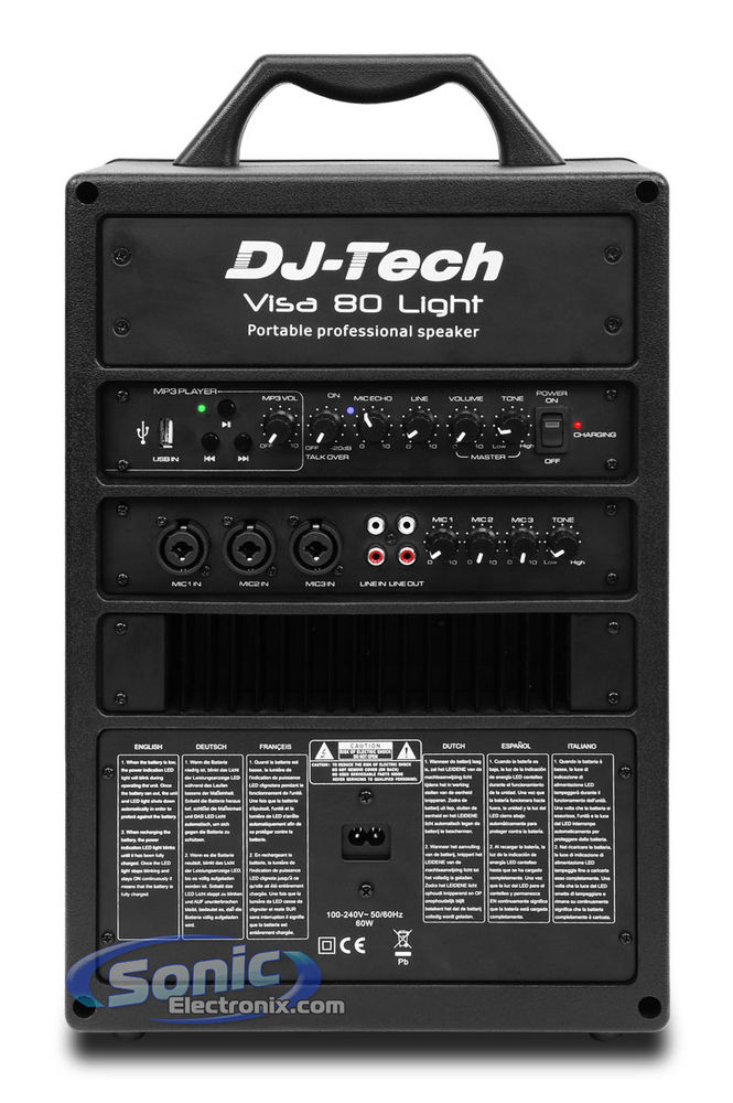 DJ Tech Visa 80 Light Image 3