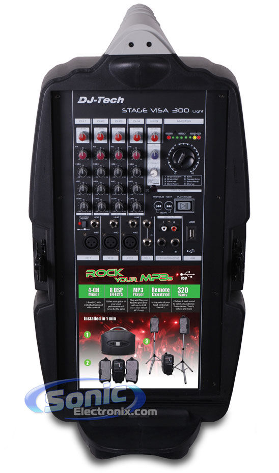 DJ Tech Stage Visa 300 Light R/B Image 3