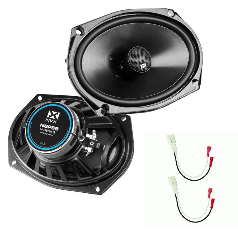 NVX Rear N-Series Speaker Upgrade Kit for 2003-2008 Hyundai Tiburon Image 1