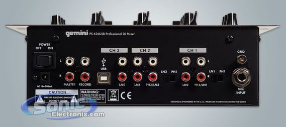 Gemini PS-626USB Image 5