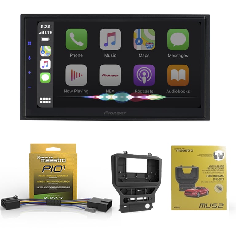 Pioneer DMH-WC5700NEX for 2015-2023 Ford Mustang Image 1