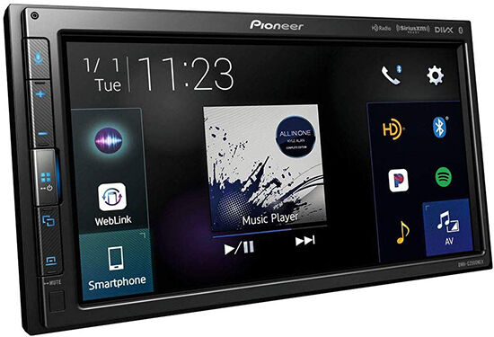 Pioneer DMH-C2550NEX for 2015-2023 Ford Mustang Image 3
