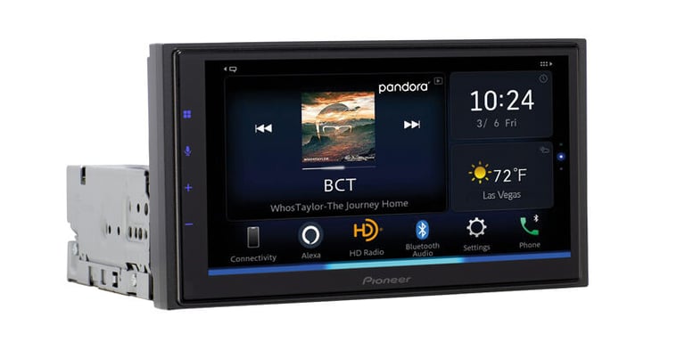 Pioneer DMH-WC5700NEX for 2015-2023 Ford Mustang Image 6