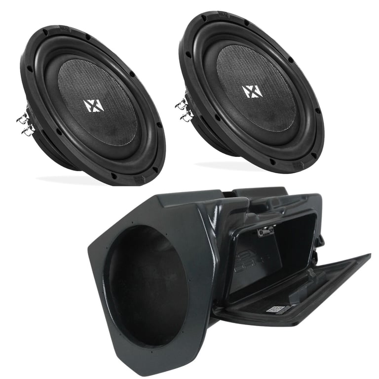 SSV Works RZ4-GB10U with NVX SMW10D4 for select 2018-up Polaris RZR models Image 1