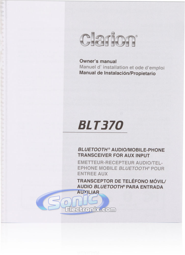 Clarion BLT370 Image 6